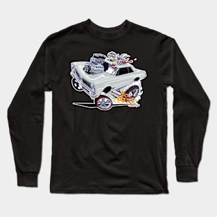 GOATINATOR white 1965 Pontiac GTO Long Sleeve T-Shirt